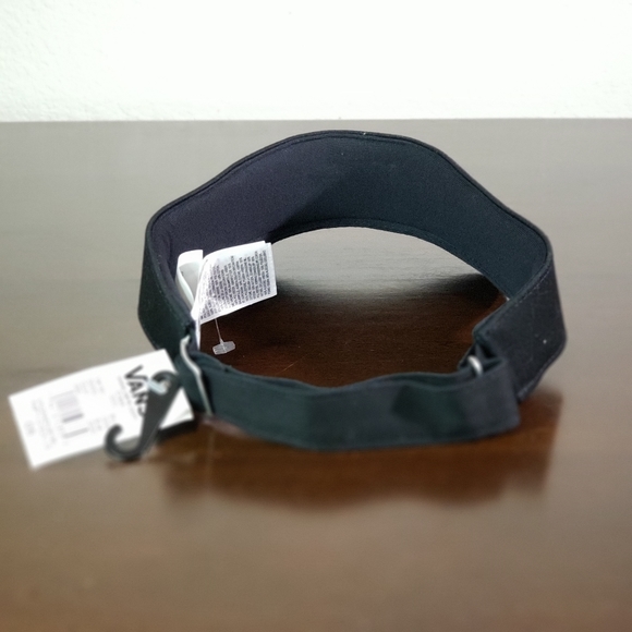 Vans Color Checkerboard Black Unisex Visor Hat Cap - Picture 7 of 8